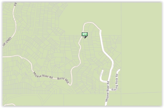 DRIVING MAP - Vacant – Mojave River Rd – Cedar Pines Park – 6251 SqFt