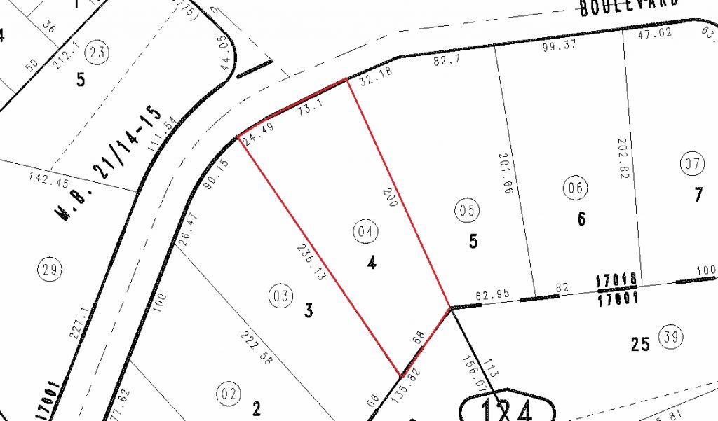 Plat Map Detail - Commercial Land - 39799 Big Bear Blvd, Big Bear Lake - 17,143 SqFt
